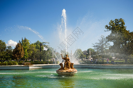 谷神星西班牙马德里亚兰朱兹皇宫的不老泉和花园堡垒建筑学喷泉雕像旅行建筑花朵雕塑遗产历史背景