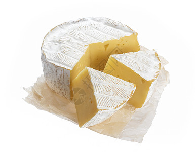 卡门培尔奶酪布里干酪奶制品高清图片