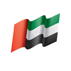 阿拉伯联合酋长国它制作图案飞行国家插图边界丝带卡片横幅海浪庆典磁带背景图片