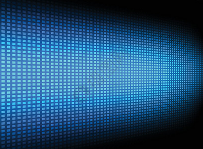 蓝方型技术远期转移数据摘要蓝色平方型技术插画