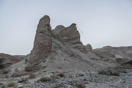 沙漠石岩山背景