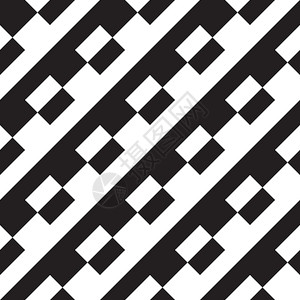 迷宫式图案设计抽象的无缝图案背景 孤立在白色背景上的黑色几何设计元素的迷宫 它制作图案矢量艺术纺织品插图装饰风格绘画几何学织物马赛克打印插画