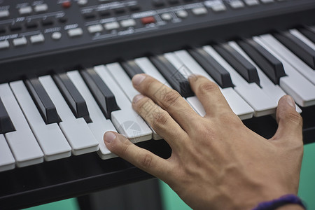 播放键盘音乐乐队钢琴笔记电子音乐钥匙音乐家后台摇滚艺术家背景图片