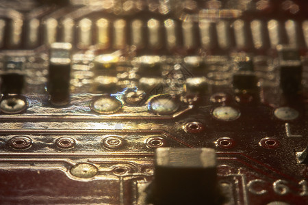微型微电子背景图片