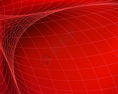 几何结构 红色空间网络 抽象技术横幅图案插图黑色坡度作品圆形墙纸宏观纳米创造力网格背景图片