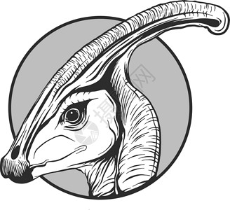 虚骨龙类矢量中的卡通恐龙素描荒野涂鸦龙类生物卡通片插图侏罗纪虚骨攻击情感设计图片
