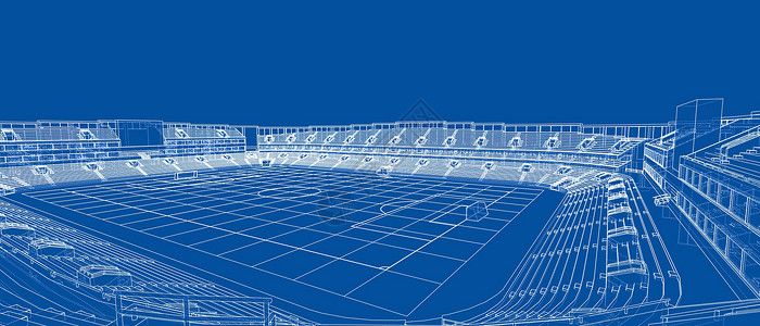 足球场素描团队场地商业袜子艺术框架建筑建筑学竞技场竞赛背景图片