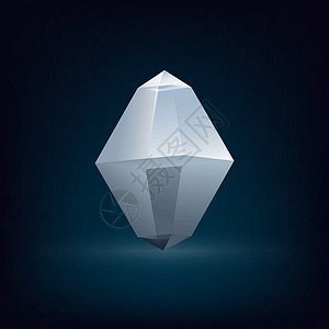 玻璃水晶钻石宝石几何马赛克几何学奢华多边形红宝石棱镜石头背景图片