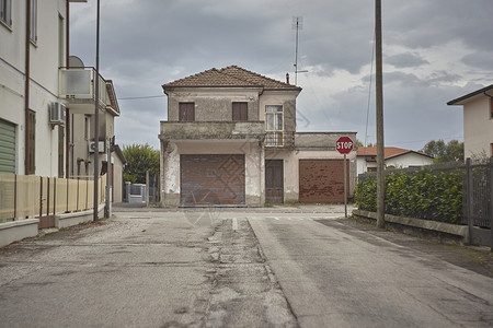 意大利Crespino巷背景图片