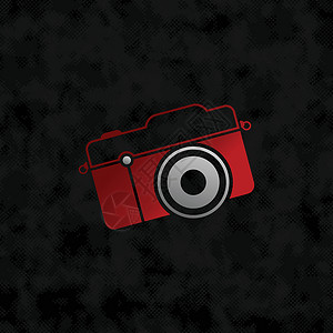 相机摄影标志符号快门俱乐部爱好电子红色技术艺术背景图片
