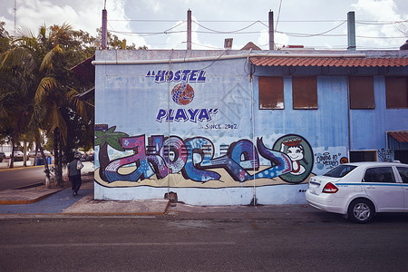 里维埃拉玛雅街头摄影城市规划高清图片