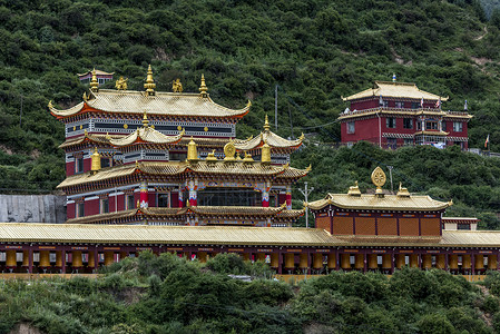 婵娥吉伊寺庙旅游旅行寺庙建筑物建筑学建筑经幡背景