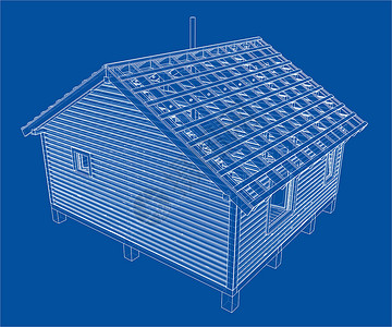 小房子的模样房子建筑绘画设计师草图海拔3d住房财产建筑学背景图片