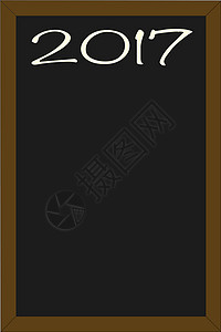 2017年 粉笔黑板餐厅食堂插图公告栏咖啡店黑色背景图片