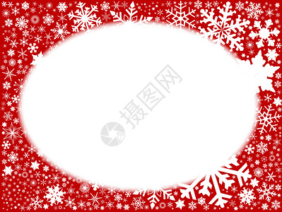 圣诞爆炸白色雪花红色天气背景图片