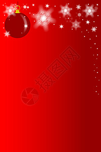 圣诞红背景庆典场景圣诞插图绘画艺术蓝色玩具季节性星星背景图片