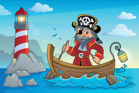 船只专题图象4中的海盗背景图片