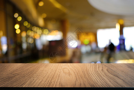 空木桌面和夜市背景模糊选择桌子店铺柜台场景商业剪辑酒吧展示都市咖啡店背景图片