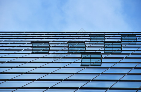 sk 上商业建筑的背景纹理摩天大楼办公室蓝色玻璃反射建筑学几何学天空城市企业背景图片