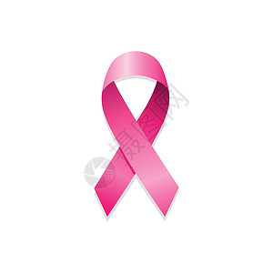 粉色癌症丝带 国际癌症意识大疾病机构插图白色丝绸帮助生活胸部背景图片
