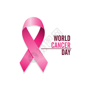 粉色癌症丝带 国际癌症意识大胸部生活白色疾病丝绸帮助插图机构背景图片