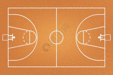 织物篮球场或棕色带状地毯高清图片
