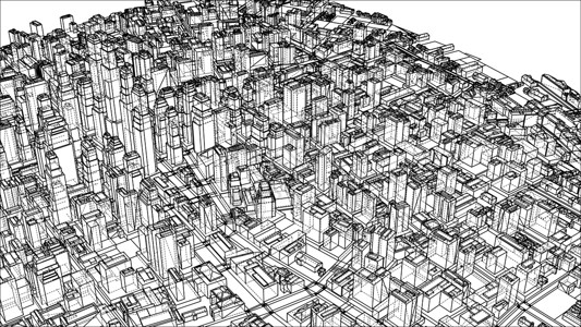 线框草图建筑学街道绘画景观房子天空医院蓝图工程背景图片