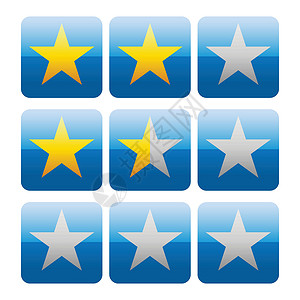 带有 3 颗星的星级评级图形 用于评分速度评价投票顾客质量估价审查表决排行背景图片