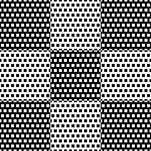 黑色和白色方格图案与方形图案背景图片