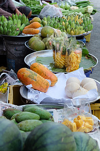 行业和市场街头街头市场蔬菜水果旅游香蕉零售文化摄影生意食品饮料背景
