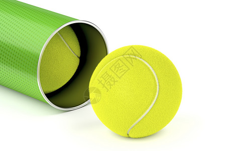 网球能打网球管子运动包装黄色游戏荧光圆形背景图片