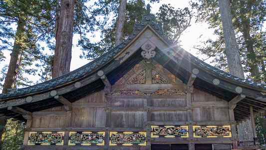 东照宫神圣神社高清图片