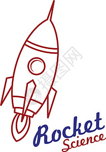 火箭科学太空航海者主题 vecto月亮木星宇航员冒险火星天空红色地球卡通片艺术背景图片