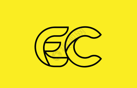 EC E C 徽标组合(compatan)背景图片