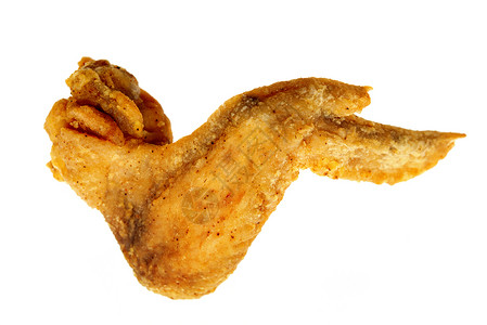 肯塔基炸鸡翅膀被隔离垃圾食物小吃油炸餐厅烹饪食谱家禽国家美食背景