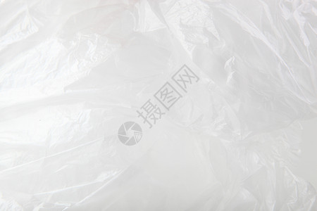塑料袋纹理反射质感效果材料塑料包装静物水平画幅白色背景图片