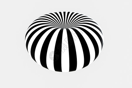 螺纹线条黑白条纹重复线条三维渲染创造力漩涡艺术网格催眠术疗法插图向心房间几何学背景
