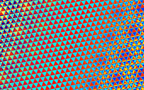 多彩多姿的背景三角形 排列成相互重叠的三维形状马赛克钻石水晶蓝色粉色墙纸坡度多边形八角形背景图片