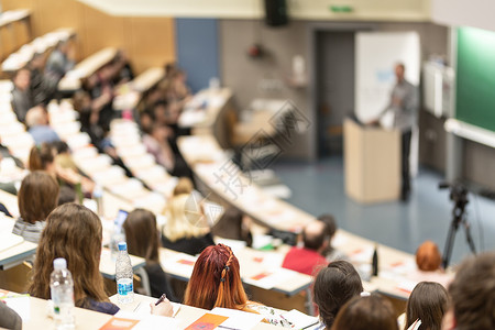 专家演讲人 在科学商业会议活动上进行讲演教授教学国会民众听众研究所研讨会讨论作坊习俗背景图片