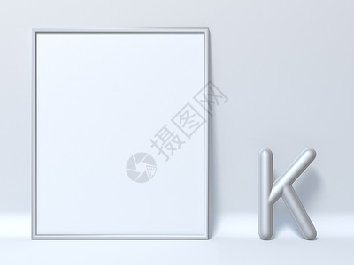 K 3D 信件背景图片