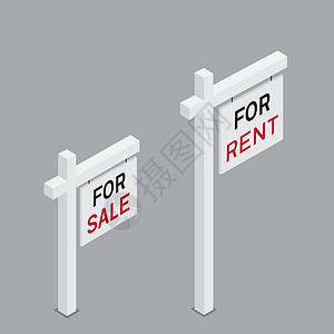 租赁和销售等量测量符号背景图片
