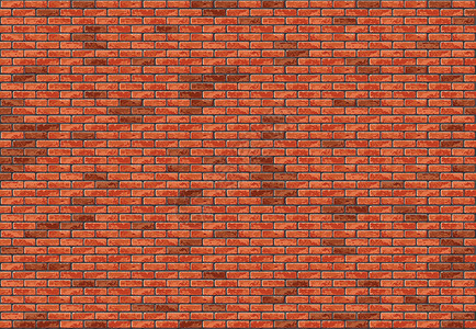 红砖墙建筑学砖墙石头砌体材料红色石膏建筑风化插图插画