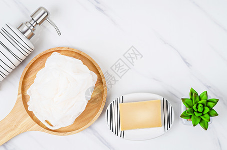 一套用于液体肥皂或洗发水的时代泵瓶清洁剂瓶子收藏产品化妆品牙刷工具配件树叶玻璃图片