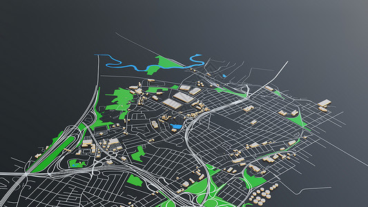 科幻小说3D 未来派城市建筑全景市中心公寓小说天空建筑学摩天大楼外星人商业办公楼背景