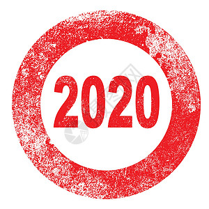 橡胶标本2020派对艺术品邮票橡皮艺术插图绘画卡片红色墨水背景图片