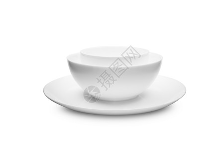 桌边的白盘子 放在浅色背景上桌子餐厅午餐白色厨具团体圆形服务厨房玻璃背景图片