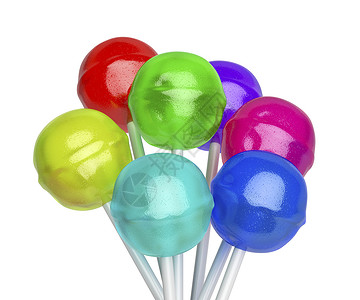 色彩多彩的棒棒棒糖组图片