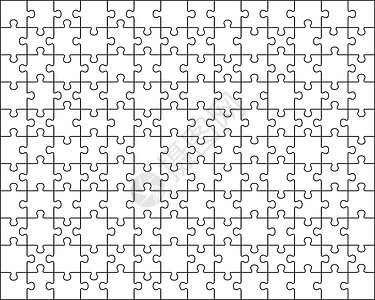 一块拼图拼图单独的一块白色卡片艺术品插图计算机游戏项目横幅绘画蓝图插画