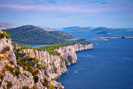 克罗地亚海地中海夏天高清图片