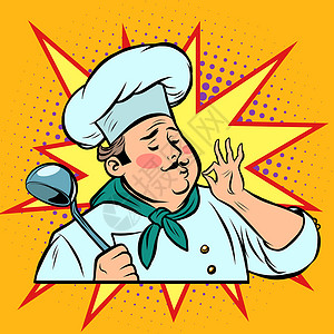 美食三联框流行艺术复古烹饪 好手势 美食品味设计图片
